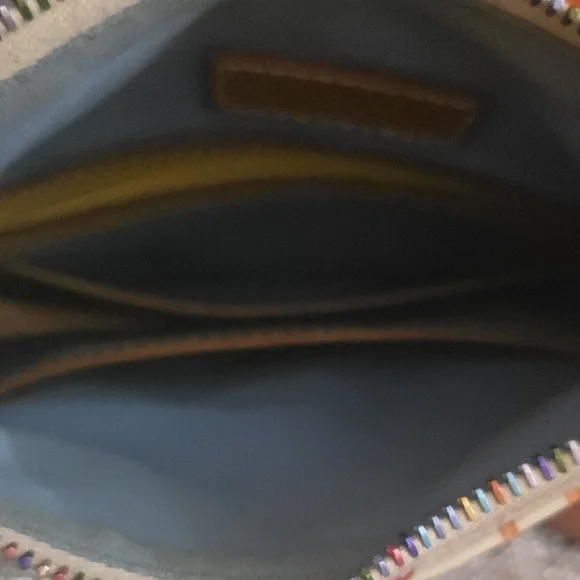 Dooney & Bourke Cream and Brown Crossbody Bag - Picture 6 of 7